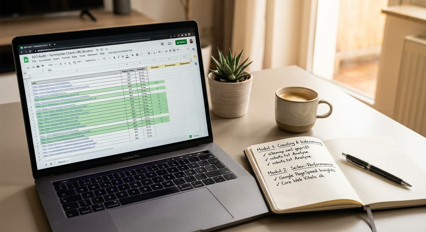 SEO-Audit selbst machen: die Anleitung in acht Modulen