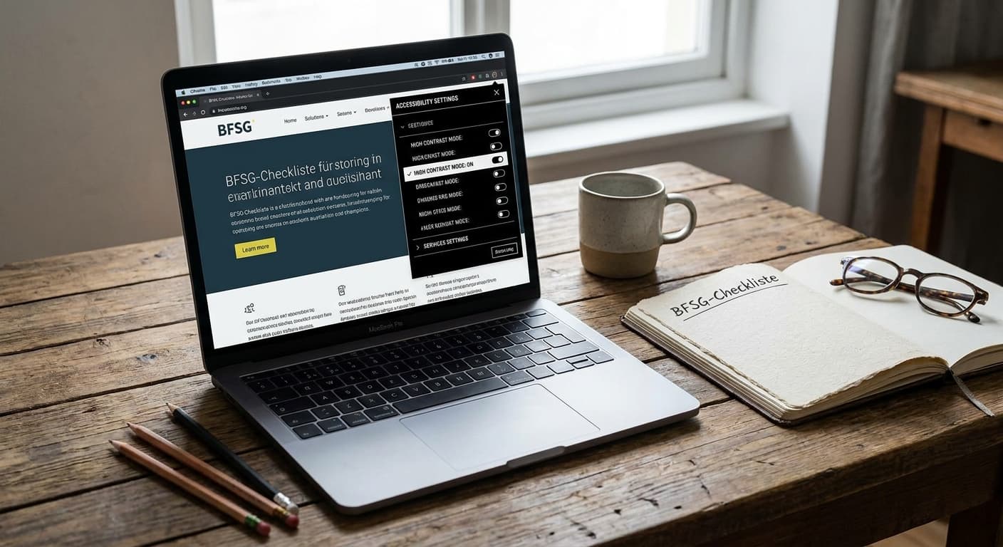 Barrierefreie Website nach BFSG: Was du brauchst und wie du vorgehst