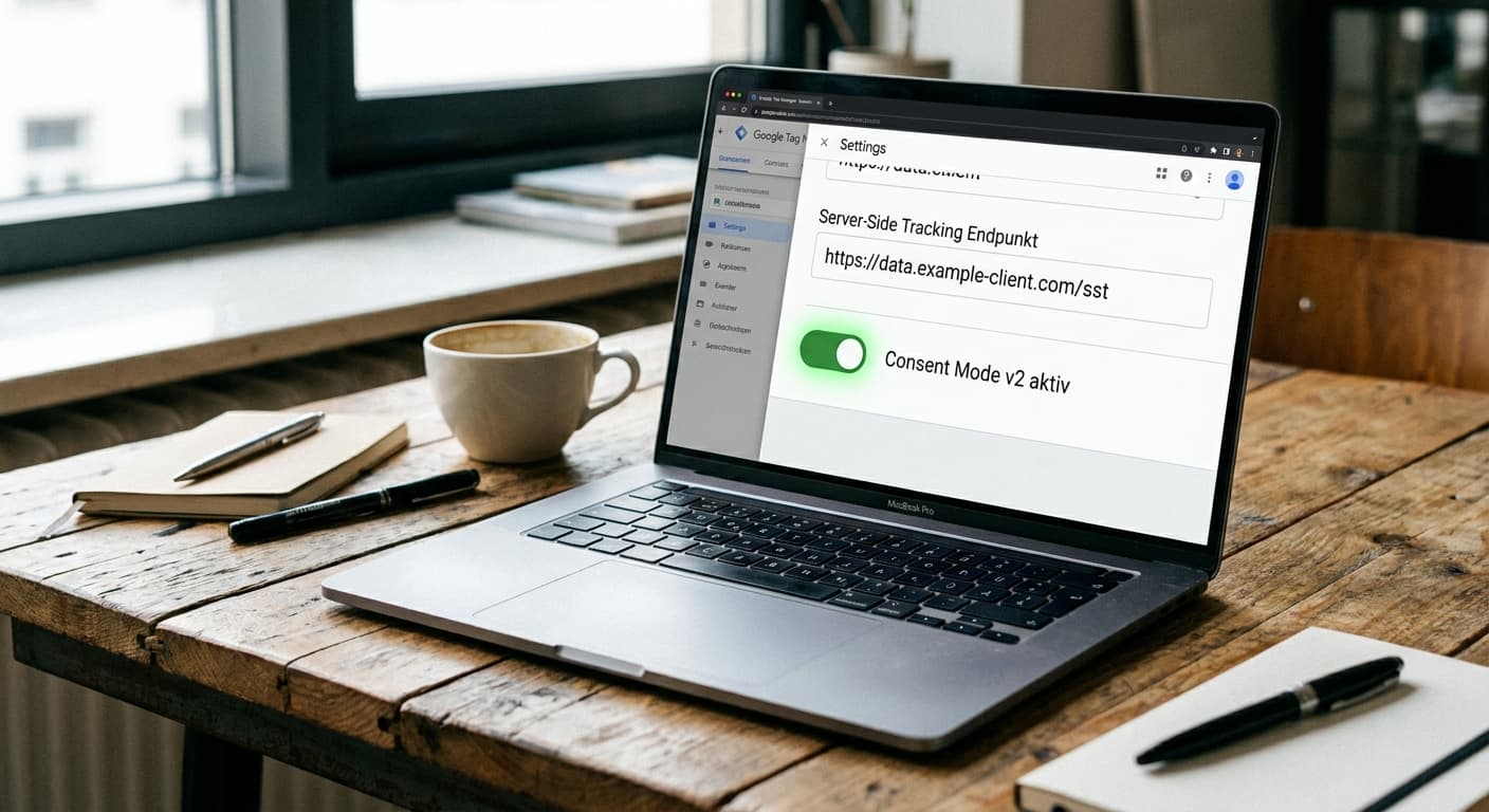 Server-Side Tracking & Consent Mode v2 einrichten – Schritt-für-Schritt-Anleitung