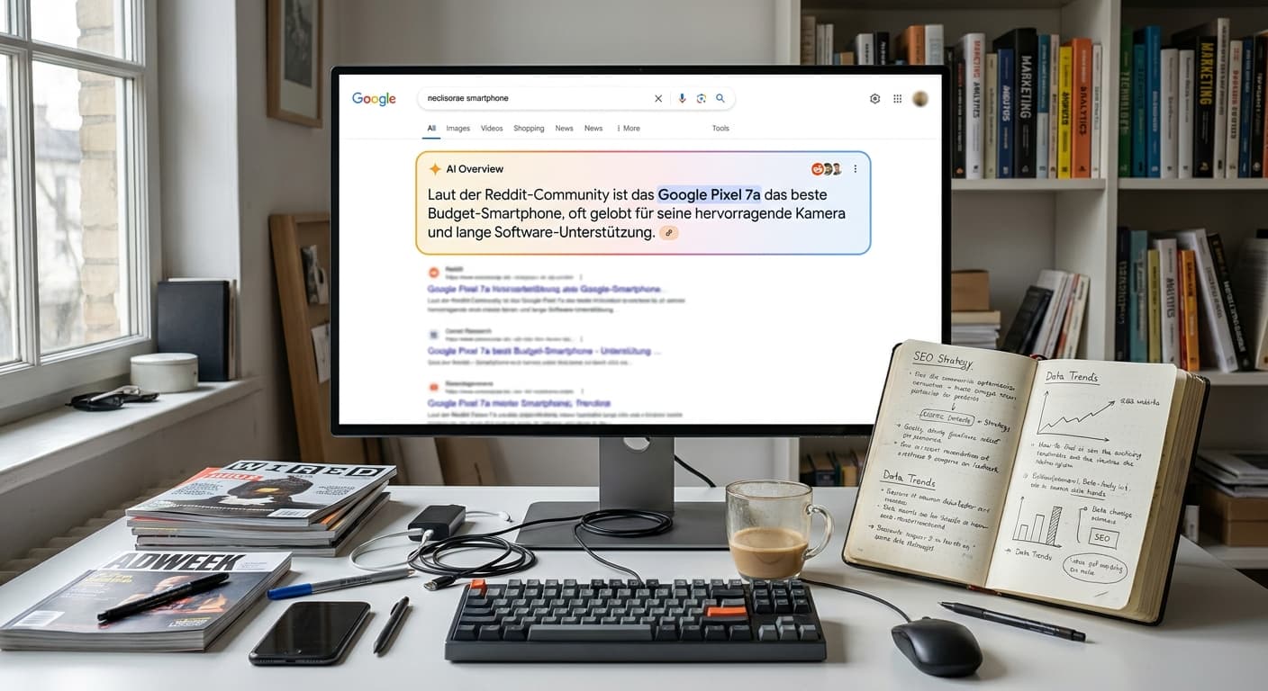 Reddit erobert die KI-Suche: Community-Perspektiven in Google AI Overviews