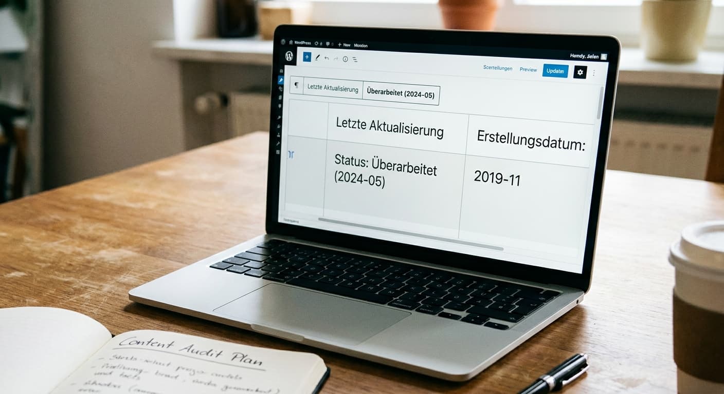 Content Decay: alte Inhalte systematisch aktualisieren statt ständig neu produzieren