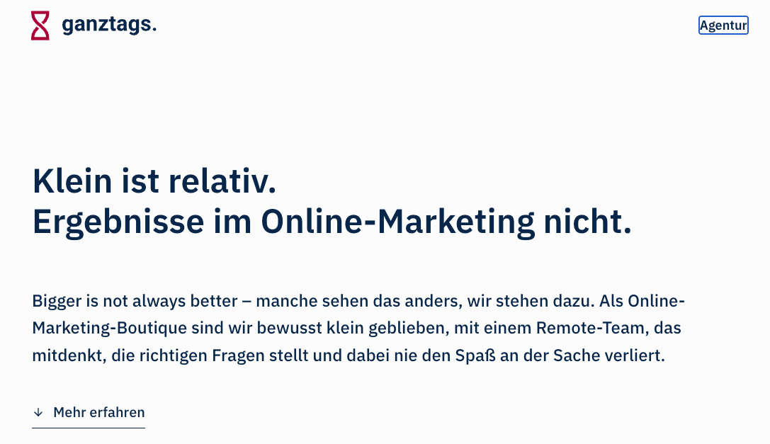 ganztags. im Profil: Was die Berliner Online-Marketing-Boutique kann – und für wen sie taugt